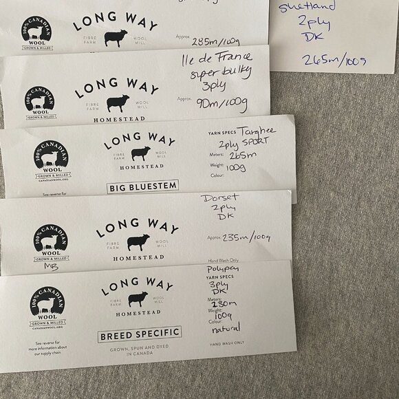 NWT Long Way Homestead Breed Specific Yarn - Monthly Subscriptions Lot of 9 - Picture 8 of 8